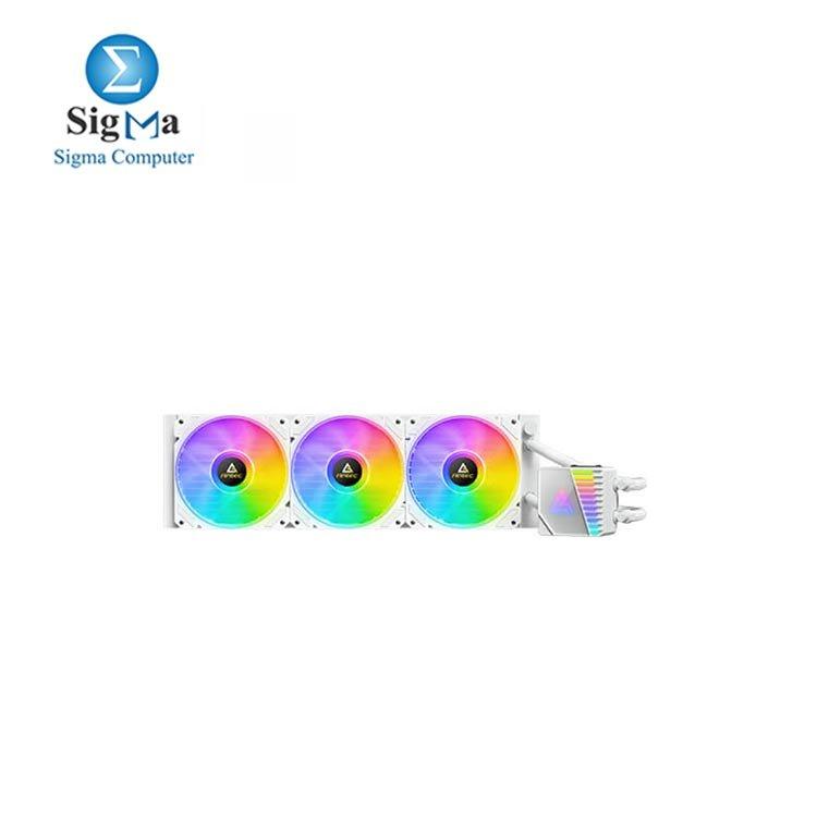 Antec Symphony 360mm White ARGB CPU Liquid Cooler - Main view