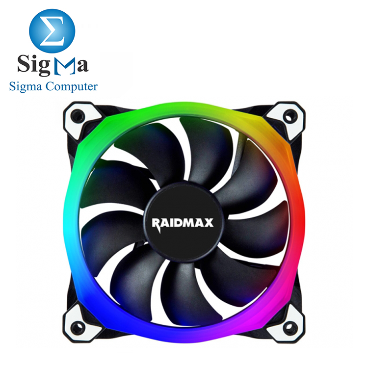 Raidmax RGB Fan NV-R120B 120mm RGB LED Case Fan