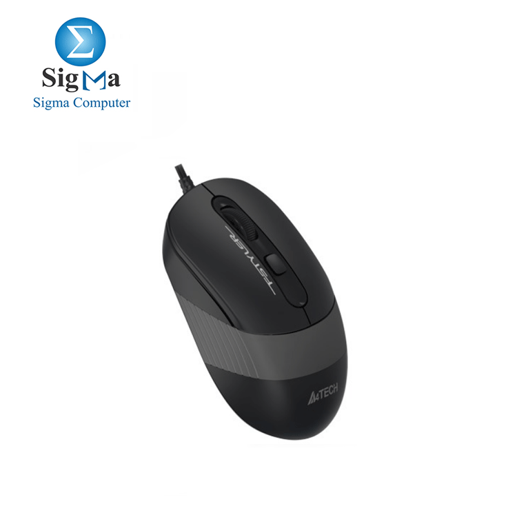 A4tech Fstyler FM10  Grey  Optical Wired Mouse