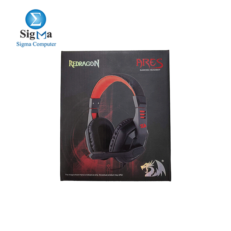 Redragon H120 Wired Gaming Headset with Microphone  for Mobiles Smart Devices  PC and PS4  Black 