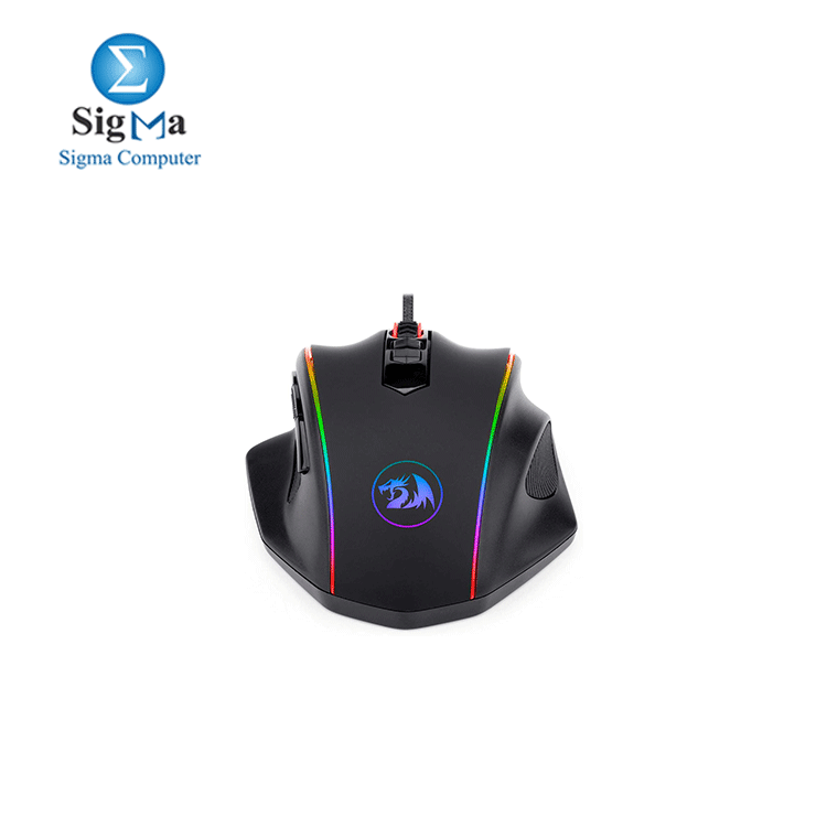 Redragon M720 Vampire RGB Gaming Mouse, 10,000 DPI Adjustable Wired Optical Gaming Mouse