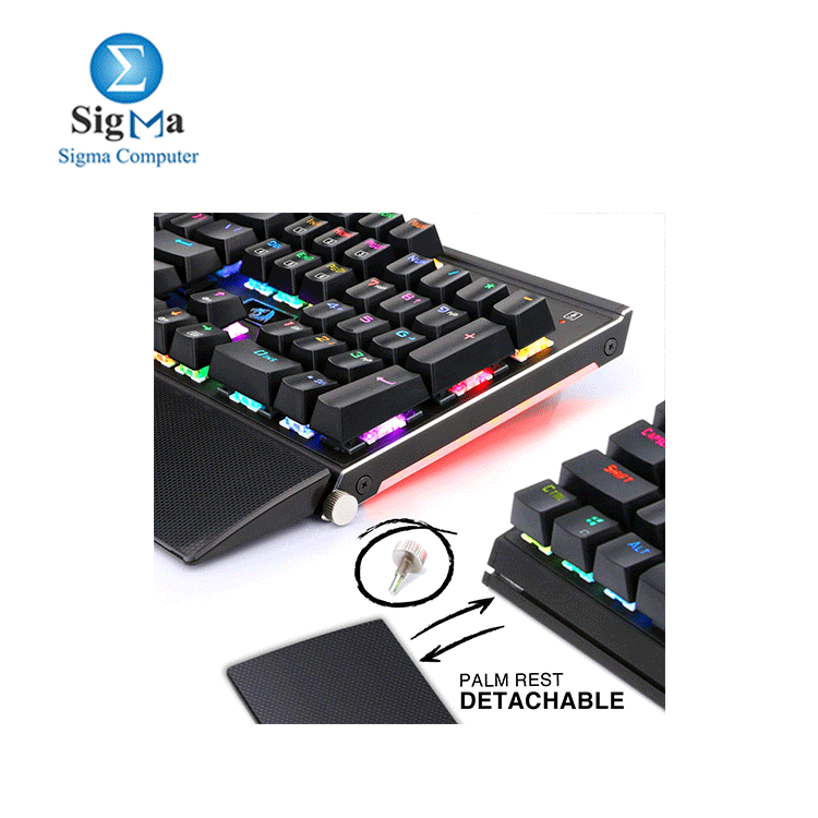 Redragon K567-RGB Mechanical Keyboard RGB Backlit