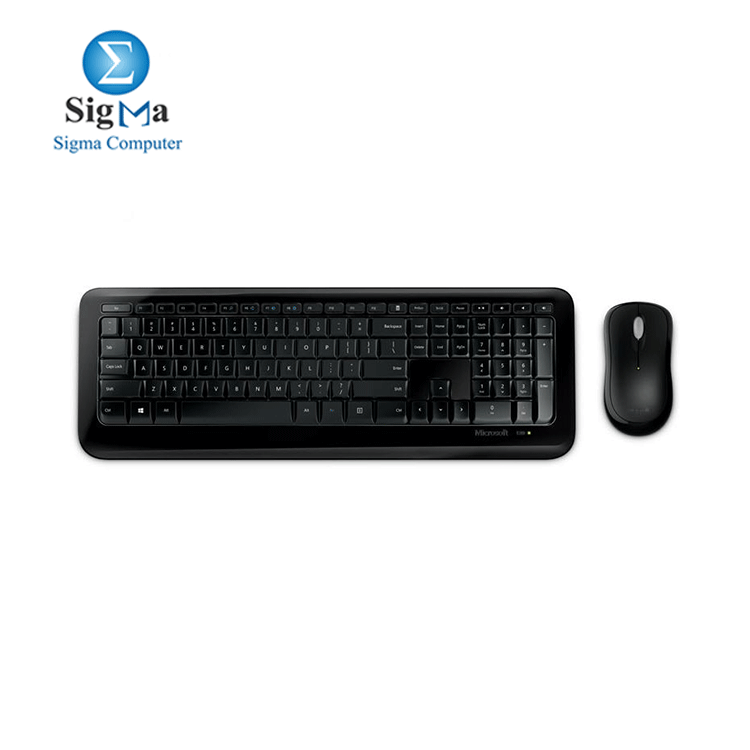 Microsoft Wireless Desktop 850 Keyboard Eng and Mouse - Black