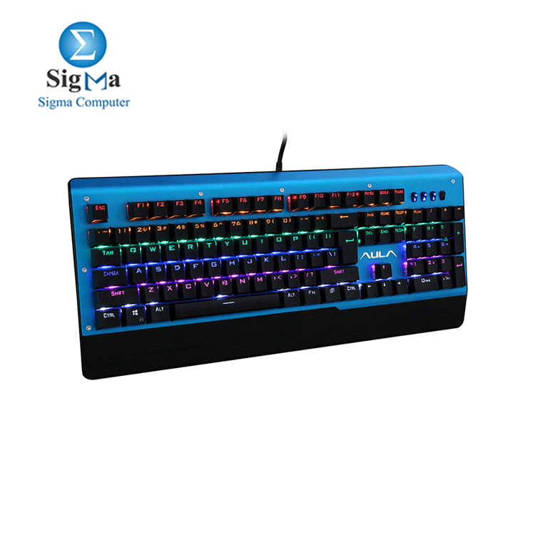 AULA SI-2011 New design gaming Opto Mechanical keyboard wired Blue Black
