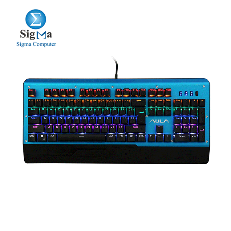 AULA SI-2011 New design gaming Opto Mechanical keyboard wired Blue/Black