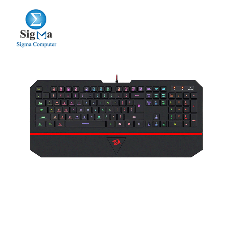 Redragon K502 RGB Gaming Keyboard RGB LED Backlit Illuminated 104 Key