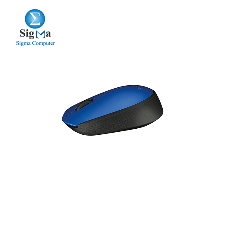 Logitech M171 RF Wireless   USB Optical 1000DPI Ambidextrous - Blue - 910-004640