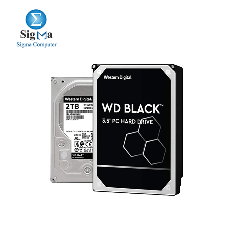WD Black 2TB Performance Desktop Hard Disk Drive - 7200 RPM SATA 6Gb s 64MB Cache 3.5 Inch - WD2003FZEX