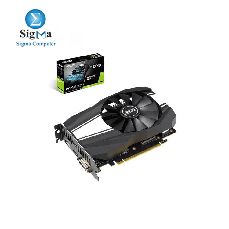 ASUS Phoenix GeForce   GTX 1660 Ti OC edition 6GB GDDR6 rocks high refresh rates for an FPS advantage without breaking a sweat.