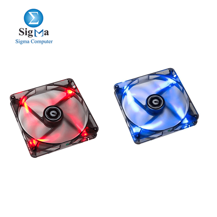 BitFenix Spectre LED 120mm Case Fan Red/Blue
