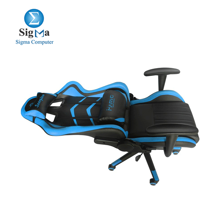 Marvo Scorpion CH-106 Adjustable Gaming Chair-BLUE