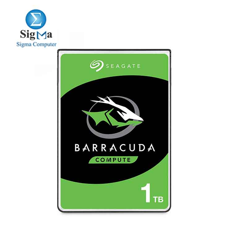 Seagate BarraCuda 1TB Internal Hard Drive HDD – 2.5 Inch SATA 6 Gb/s 5400 RPM 128MB Cache for  Laptop (ST1000LM048)