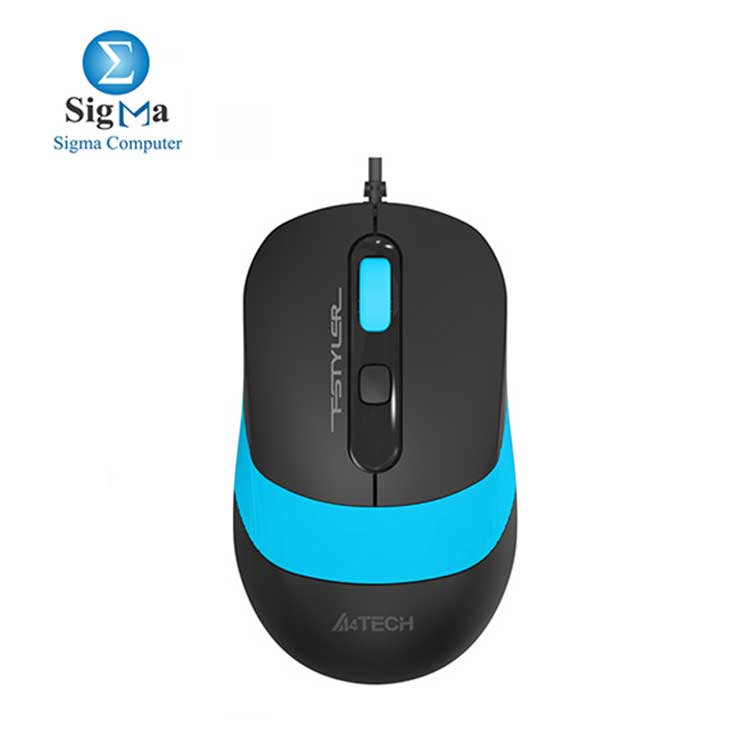 A4tech Fstyler FM10 (BLUE) Optical Wired Mouse