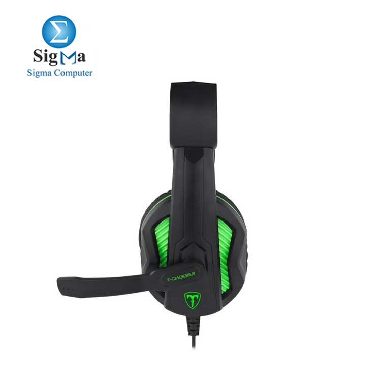 T-Dagger Cook T-RGH100 Gaming Headset - Dual Microphone 