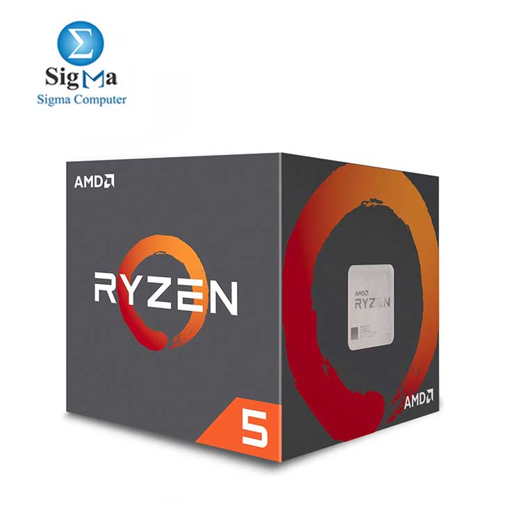 CPU-AMD-RYZEN 5 1600AF Processor with Wraith Stealth Cooler