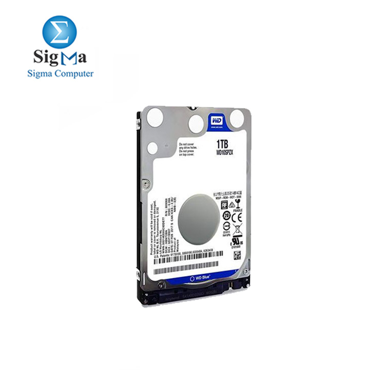 Western Digital 1TB Hard Disk Drive - 5400 RPM SATA 6 Gb/s 128MB Cache 2.5 Inch  LAPTOP - WD10SPZX - Blue