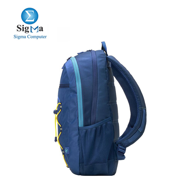 HP - Backpack Bag - 15.6 BH-60-9 Blue-Yellow