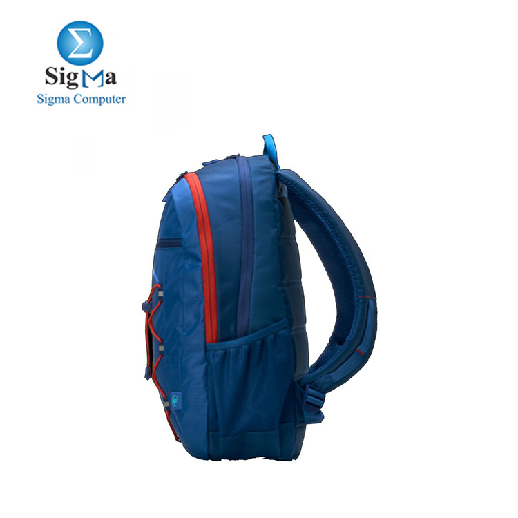 HP - Backpack Bag - 15.6 BH-60-9 Blue-Red