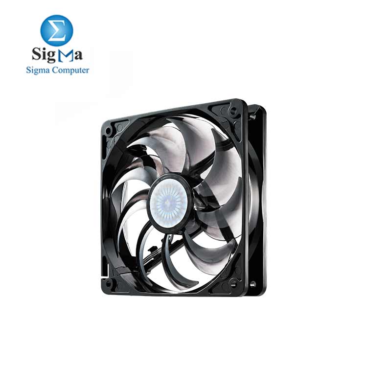 COOLER MASTER SICKLEFLOW X (RED LED)  120MM ( PRODUCT WITHOUT PACKGING )