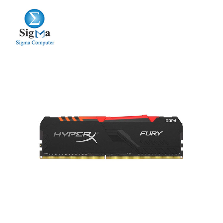 HyperX Fury HX437C19FB3A/8 Memory Module 8 GB 3733 MHz DDR4 CL19 DIMM 1Rx8 RGB