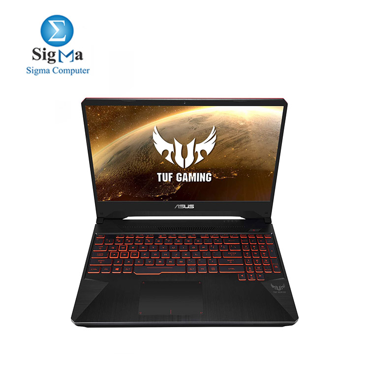 Asus TUF Gaming FX505DU-AL130T Gaming Laptop 15.6 FHD 120HZ - AMD R7-3750H 2.3 GHz  16 GB RAM  1TB  512GB SSD  Nvidia GeForce GTX 1660Ti -WIN 10
