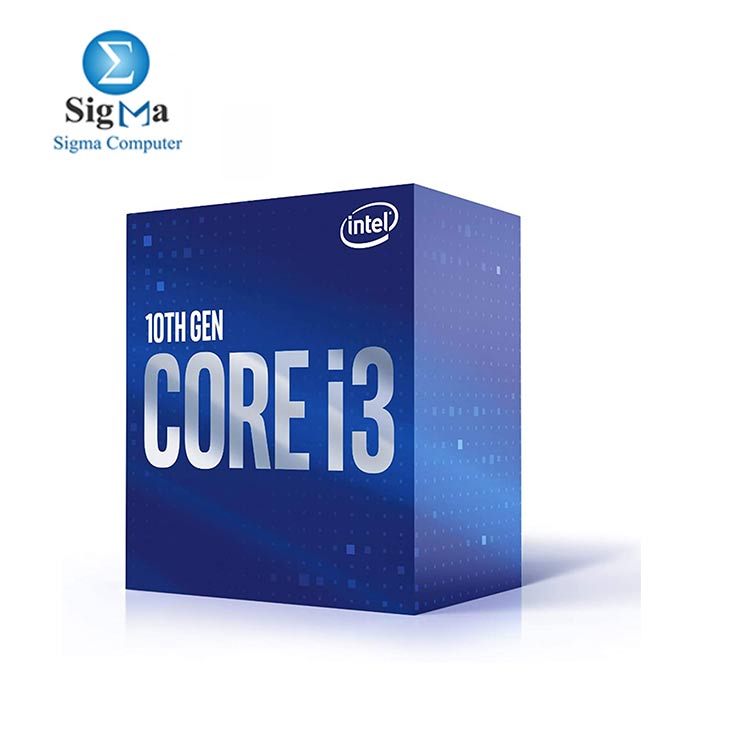  Intel Core i3-10100 Desktop Processor 4 Cores up to 4.3 GHz  LGA1200