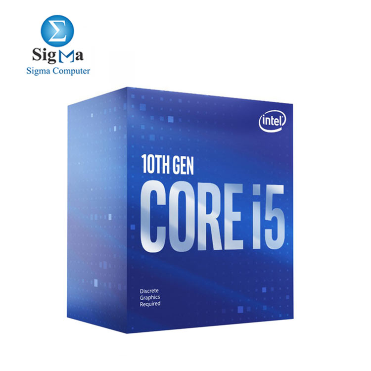 CPU-Intel-Core i5-10400F 6 Core 12 Threads 2.9 GHz  4.3 GHz Turbo  Socket LGA 1200 Processor