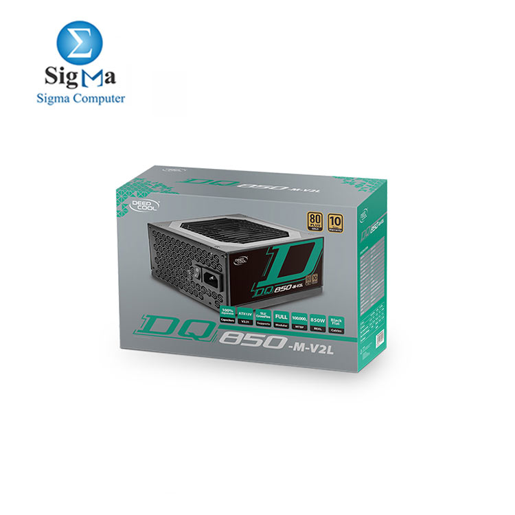 DeepCool  DQ850-M-V2L fully modular 850W 80 PLUS Gold power supply