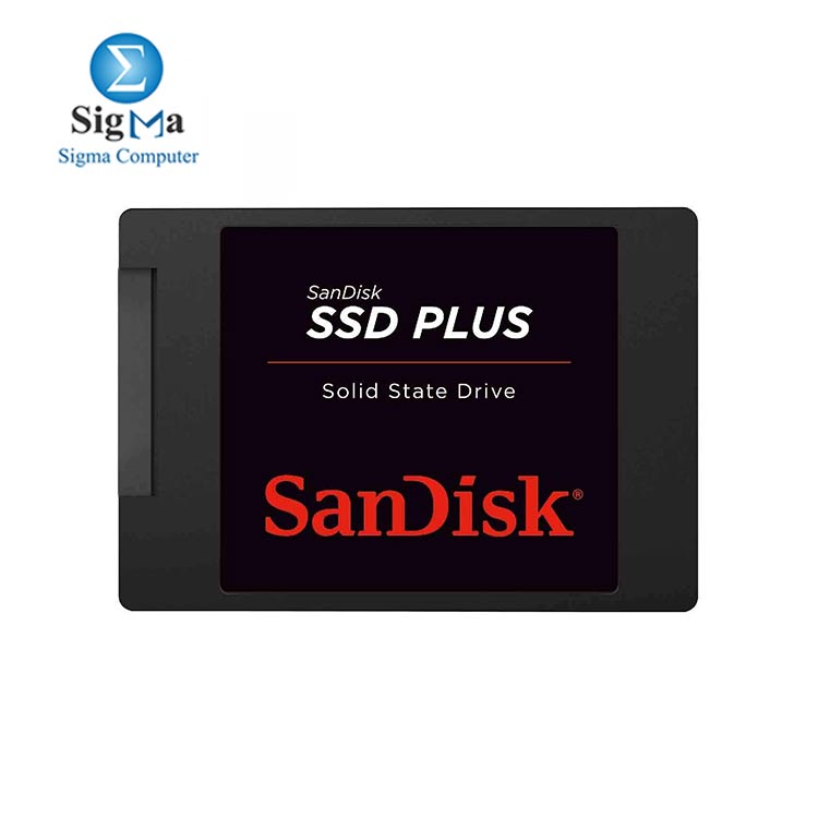 SanDisk 120GB SSD PLUS Internal SSD - SATA III 6 Gb-s 2.5-7mm, Up to 530 MB/s
