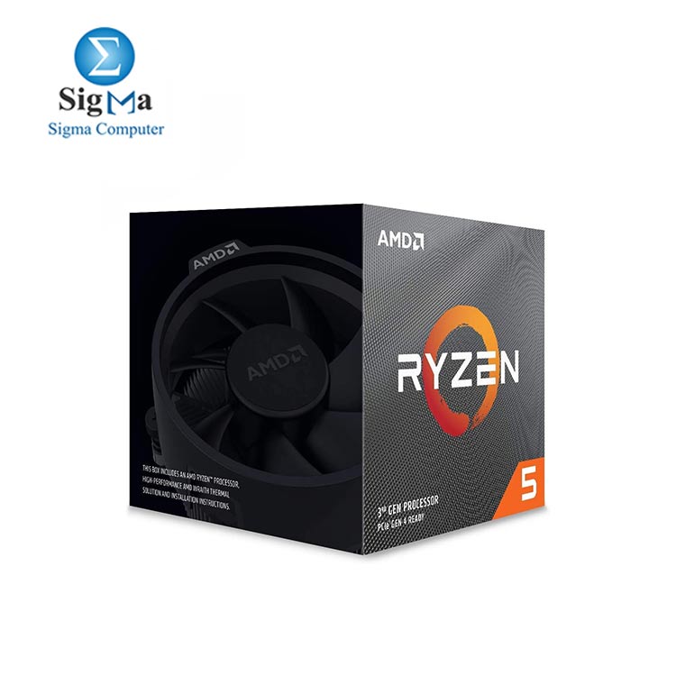 CPU-AMD-RYZEN 5 3600XT 6-core, 12-threads unlocked desktop processor with Wraith Spire cooler
