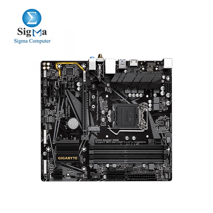 GIGABYTE Intel B460M DS3H AC Ultra Durable Motherboard