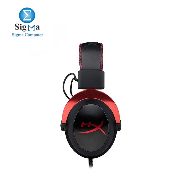 HyperX Cloud II - Gaming Headset, 7.1 Surround Sound, Memory Foam Ear Pads, Durable Aluminum Frame, Detachable Microphone (KHX-HSCP-RD)