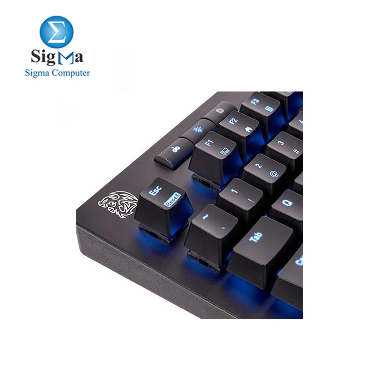 THERMALTAKE NEPTUNE PRO GAMING KEYBOARD BLUE LED BACKLIGHT  BROWN SWITCH
