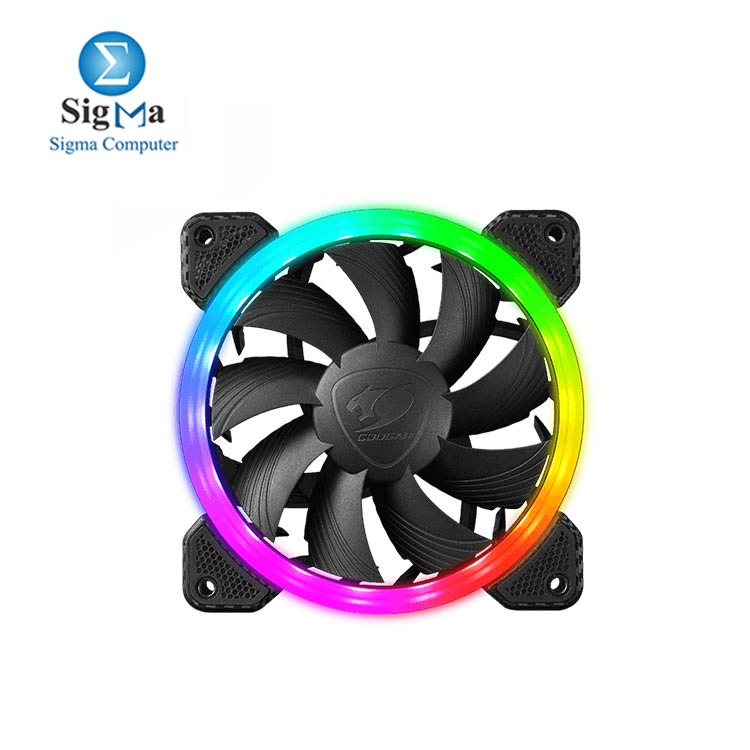 Cougar Hydraulic Vortex RGB FCB 120 mm Cooling Kit Included COUGAR Core Box C with Tri-Directional Lighting