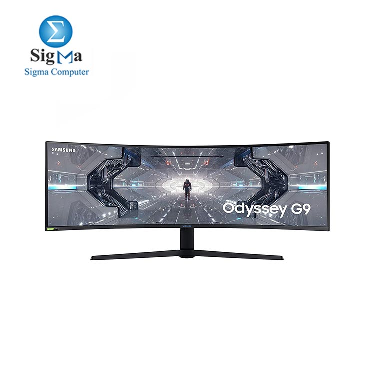 Monitor SAMSUNG LC49G95TSSMXZN 27 Inch Odyssey Super Ultra Wide QLED Gaming Monitor 1191.936 x 335.232 240Hz VA 1ms G-Sync Compatible