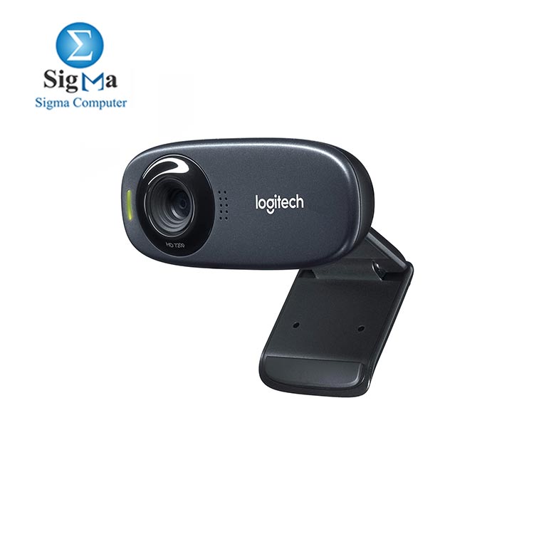 Logitech HD Webcam C310  Standard Packaging with 720p Video - Black - 960-001065