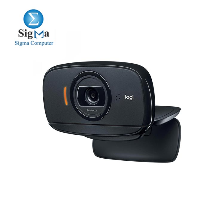  Logitech HD Webcam C525, Portable HD 720p Video Calling with Autofocus - Black 