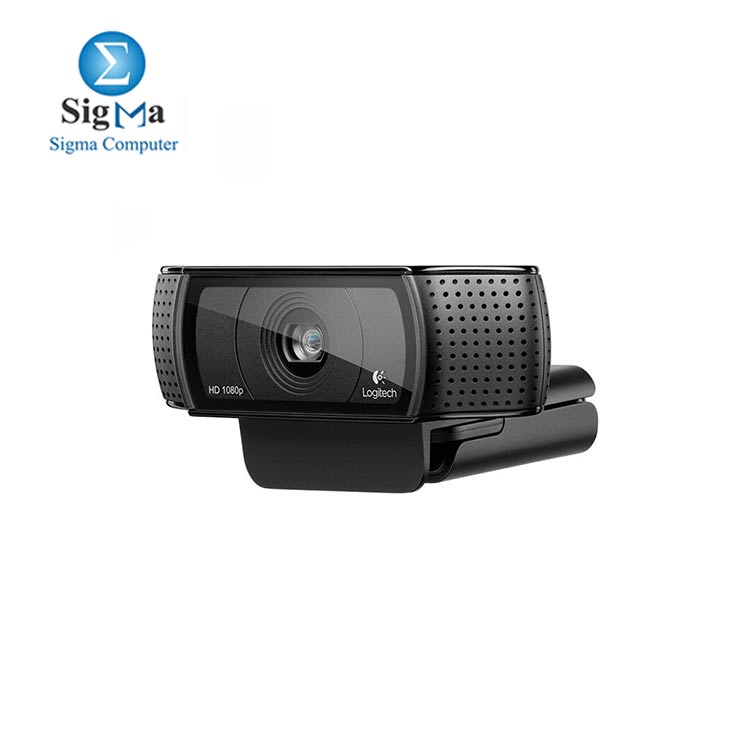 Logitech C920 HD Pro Webcam Full HD 1080p video calling with stereo audio - 960-001055