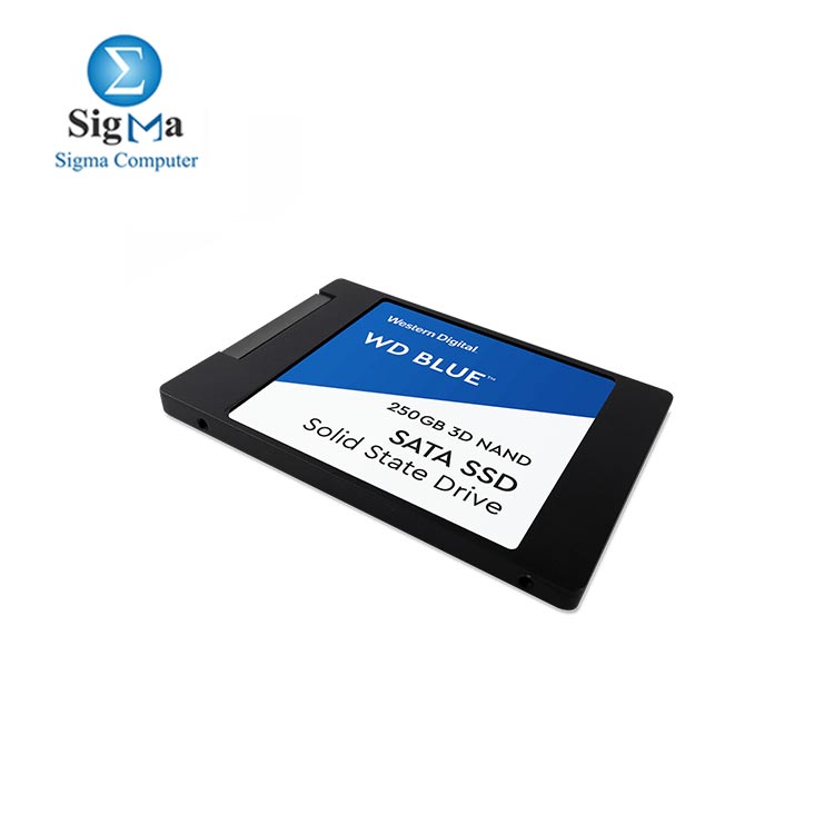 WD Blue 250GB 3D NAND SATA III 6Gb-s 2.5 Inch Inch 7mm Internal SSD