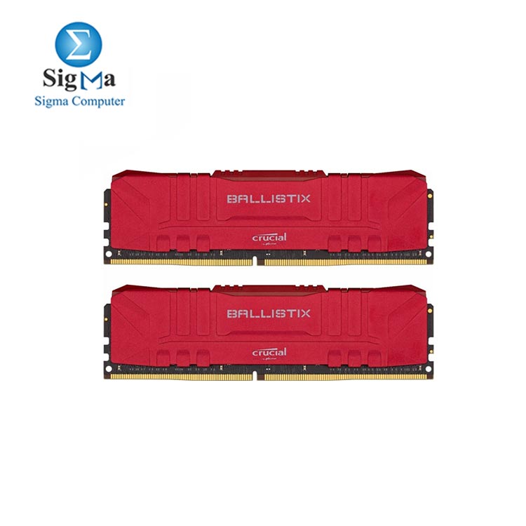 Crucial Ballistix 32GB Kit  2 x 16GB  DDR4-3600 Desktop Gaming Memory  Red 