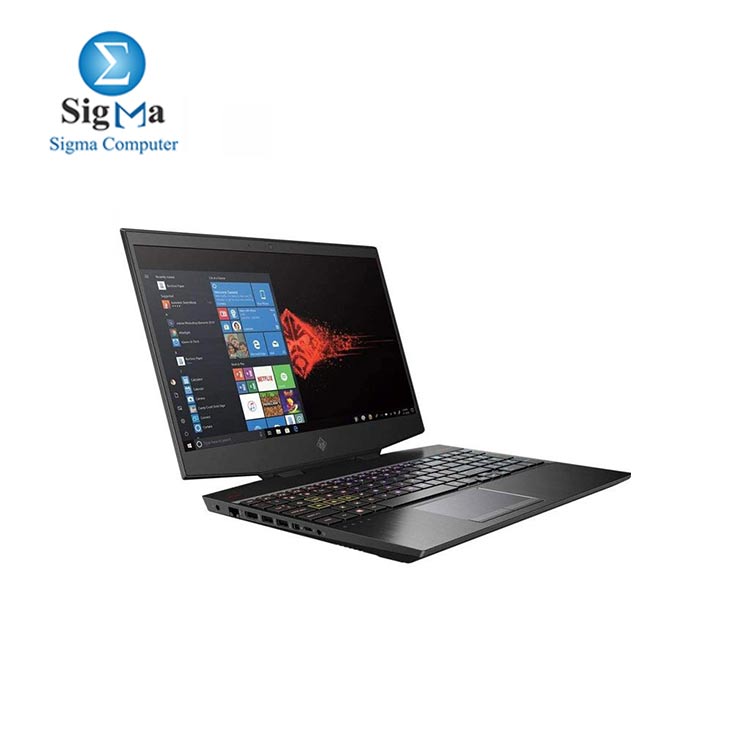 HP-OMEN Laptop 15.6 IPS 144Hz FHD  Intel Core i7-10750H - 16GB - 1TBSSD - NVIDIA GeForce RTX 2060 6GB - Win 10  Black
