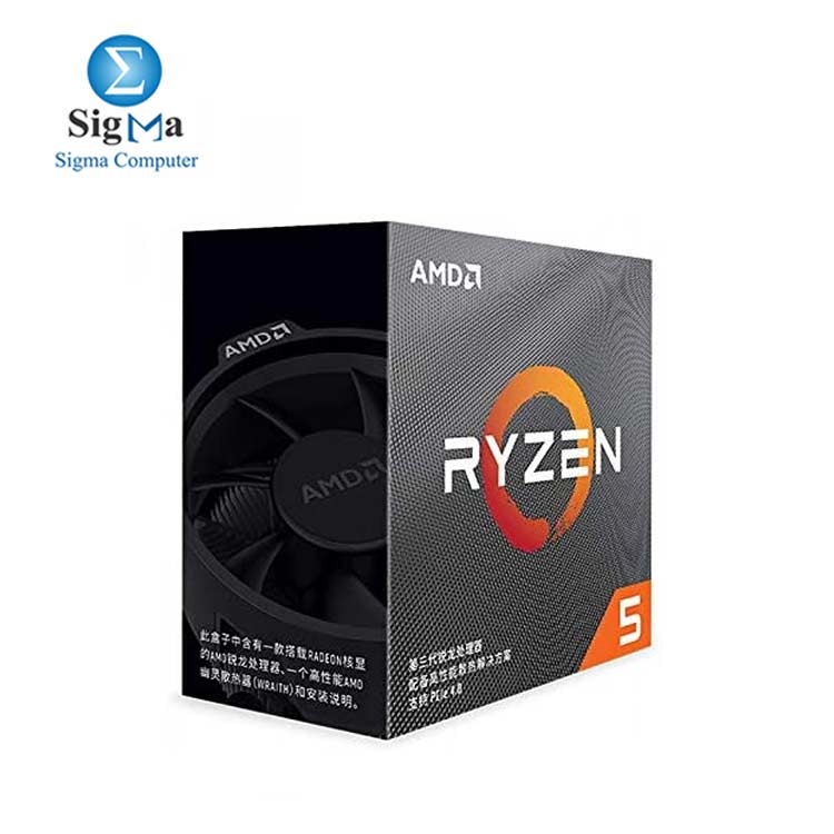CPU-AMD-RYZEN 5-3500X 6 Core 6 Threads 3.6 GHz  4.1 GHz Turbo  Socket AM4  TRAY FAN  Processor