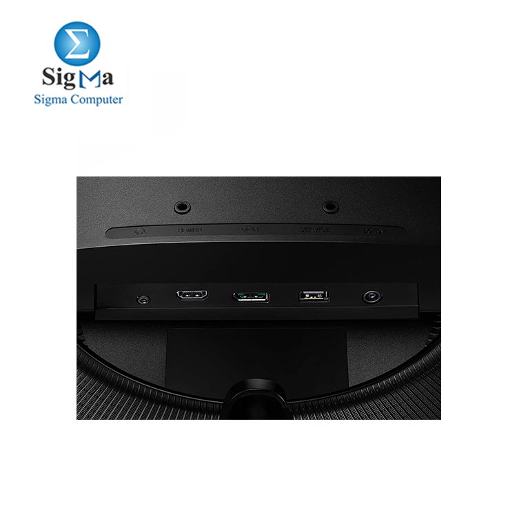 SAMSUNG 27-Inch Odyssey G5 Gaming Monitor with 1000R Curved Screen  144Hz  1ms  FreeSync Premium  QHD  LC27G55TQWNXZA   Black