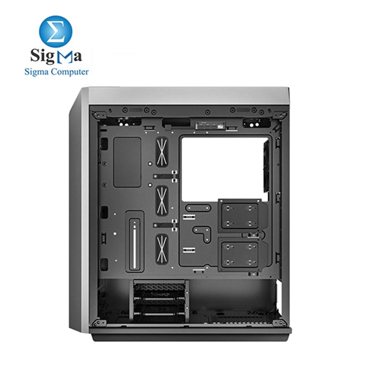 DeepCool CL500 Mid-Tower ATX Case High Airflow Mesh Front Panel I O USB Type-C port Tempered Glass Magnetic Side Panel Built-In Fan Hub and Graphics Card holder