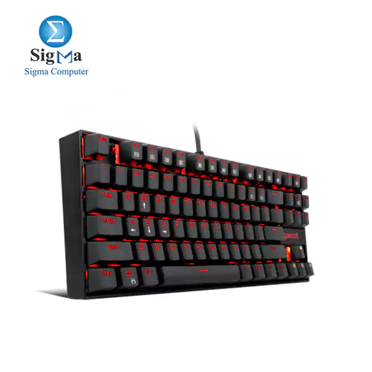 Redragon K552 Mechanical Gaming Keyboard LED RED Backlit Wired Keyboard with Red Switches