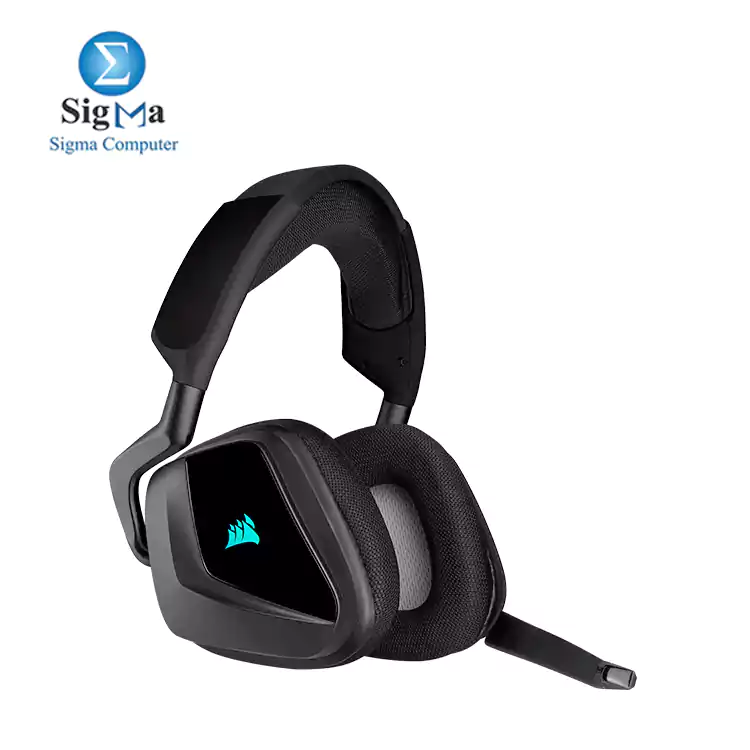 CORSAIR VOID RGB ELITE Wireless Premium Gaming Headset with 7.1 Surround Sound     Carbon