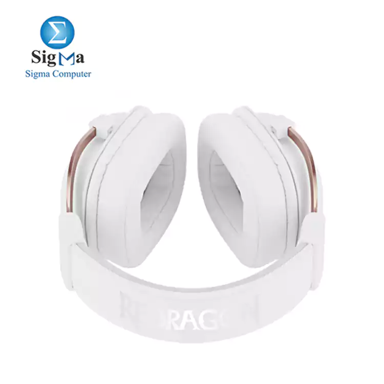 Redragon H510 ZEUS WHITE Gaming Headset 7.1 Surround Sound Memory Foam Ear Pads