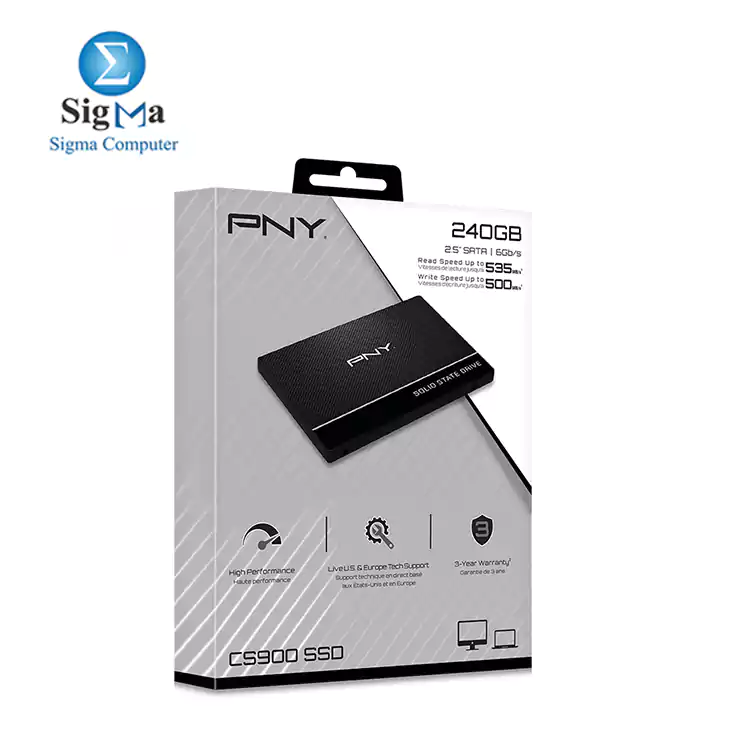 PNY CS900 240G 2.5   SATA III SSD 