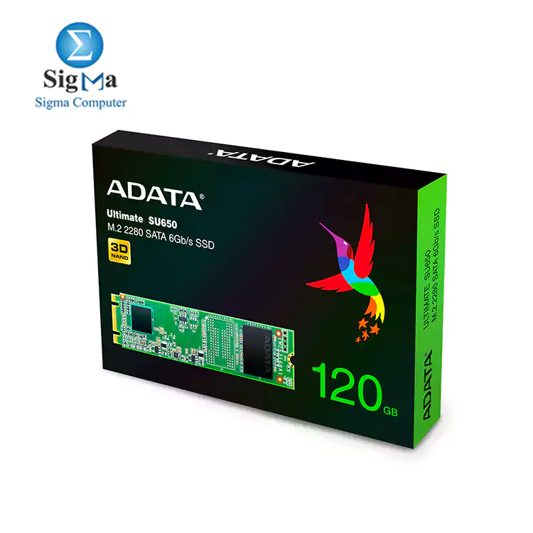 A DATA SU650 M.2 2280 SATA 6GB 120GB