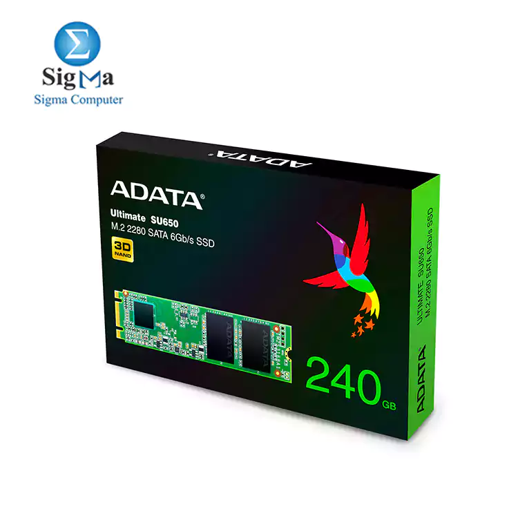 A DATA SU650 M.2 2280 SATA 6GB 240GB